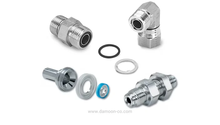 اتصالات پنوماتیک اورینگی و تفلونی