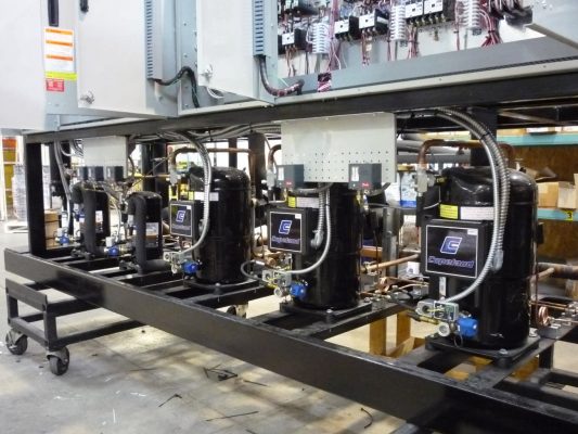 سیستم چیلر ماژولار رک