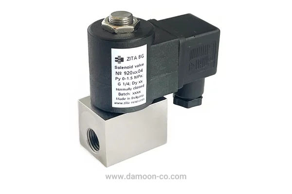 شیر برقی پنوماتیک تحریک مستقیم