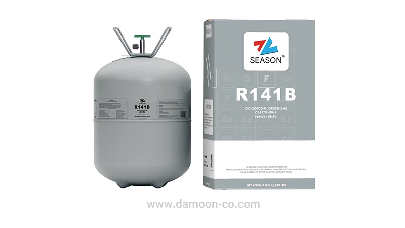 کارتن و کپسول گاز R141b سیزن