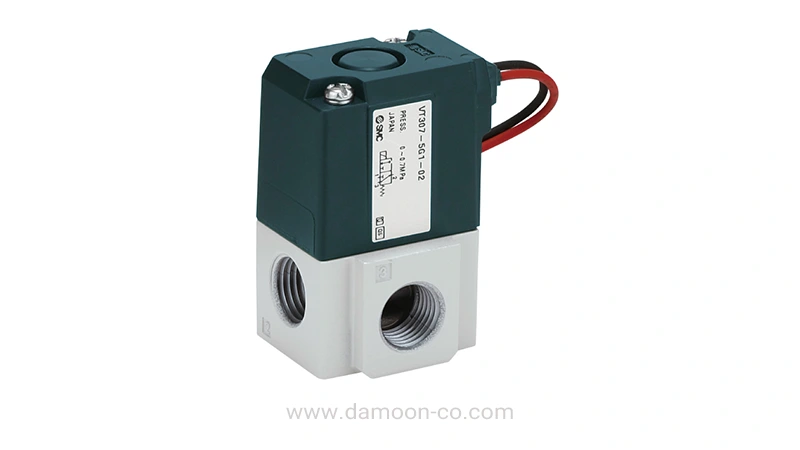 شیر برقی پنوماتیک سری VT307 شرکت SMC