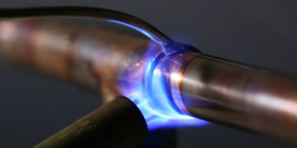 جوشکاری لوله مسی