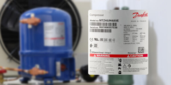 نحوه نامگذاری کمپرسور سری MT و MTZ منیروپ دانفوس