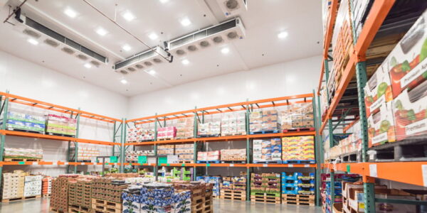 چیدمان مواد غذایی در سردخانه