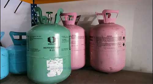 تشخیص گاز R22 اصل از تقلبی