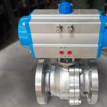 اکچویتور پنوماتیکی روی شیر