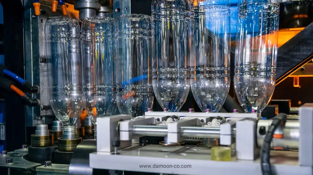 دستگاه بادکن بطری پت پنوماتیک و تجهیزات آن