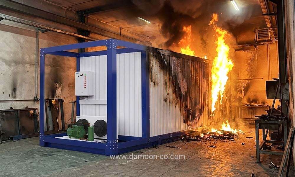 سردخانه در آتش