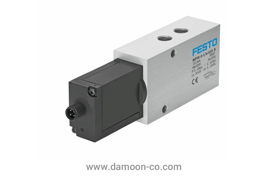 شیر کنترل جهتدار تناسبی فستو مدل MPYE